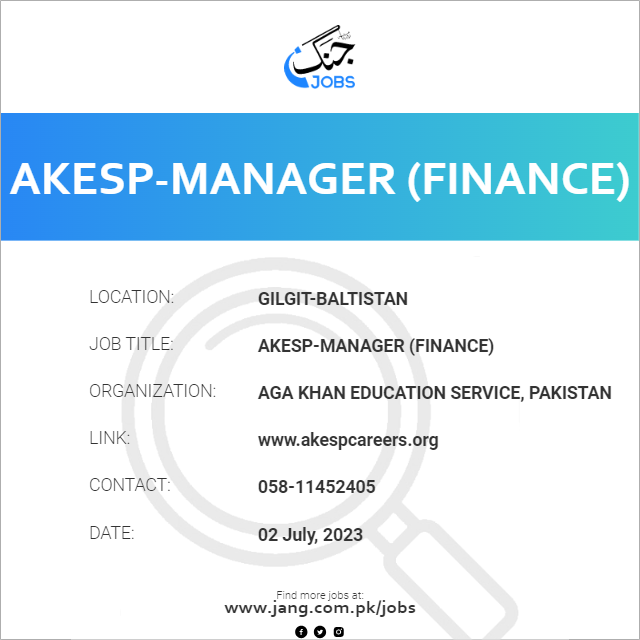 AKESP-Manager (Finance)