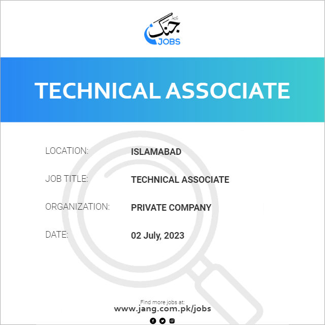 Technical Associate