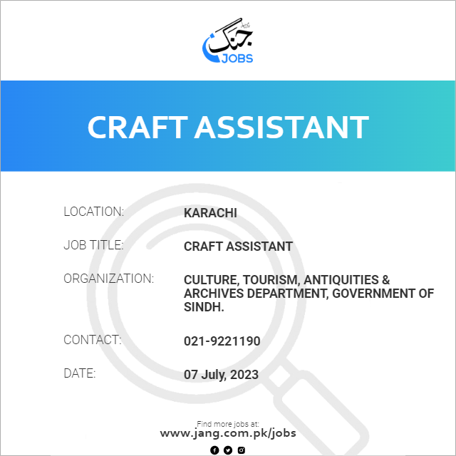 Craft Assistant