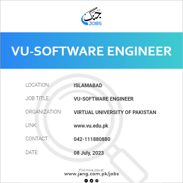 VU-Software Engineer