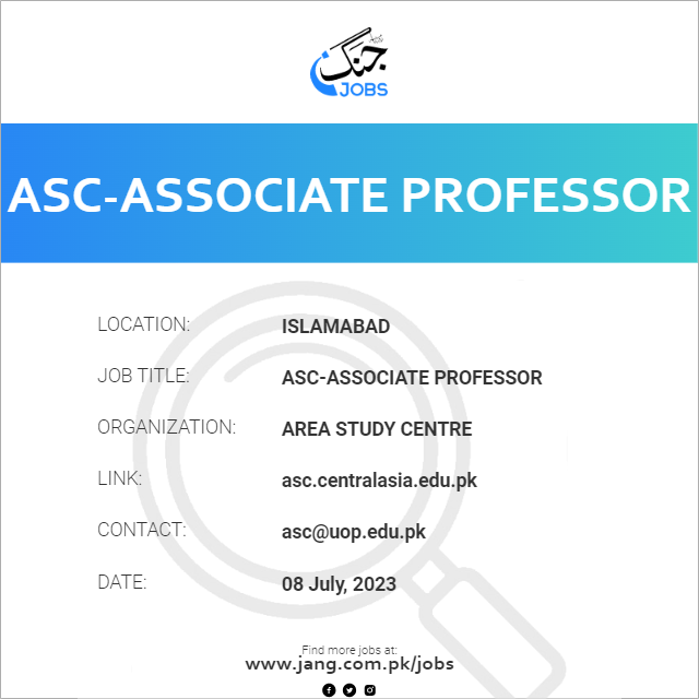 ASC-Associate Professor