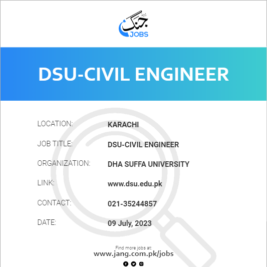 DSU-Civil Engineer