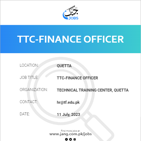 TTC-Finance Officer