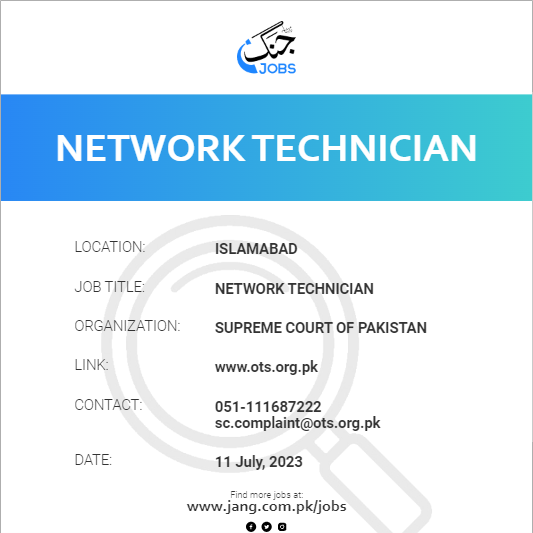 Network Technician