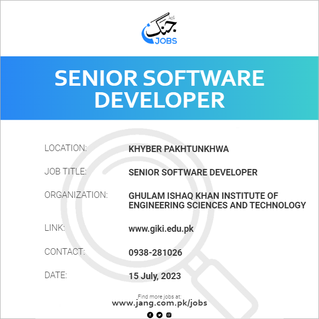 Senior Software Developer