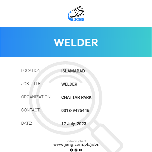 Welder