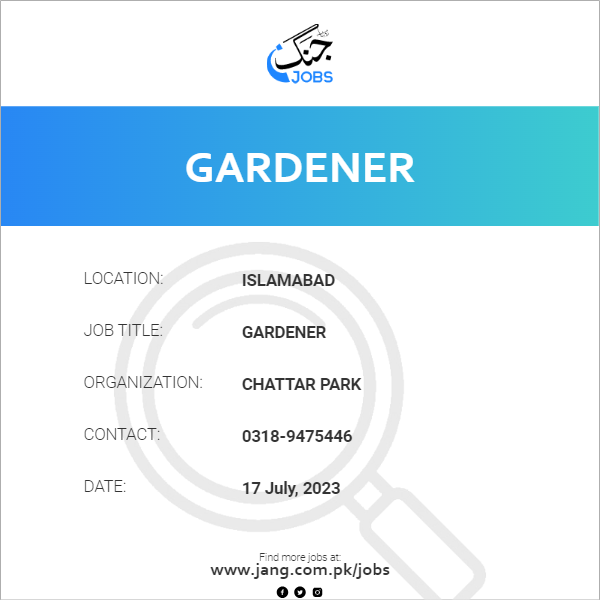 Gardener