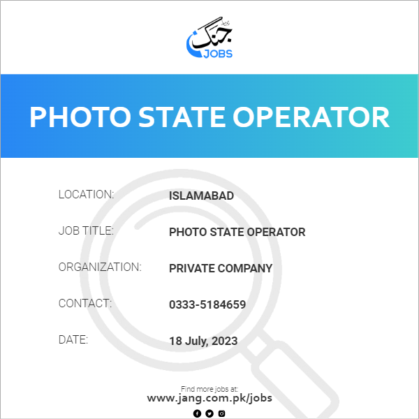 Photo State Operator