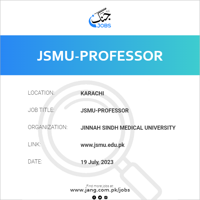 JSMU-Professor