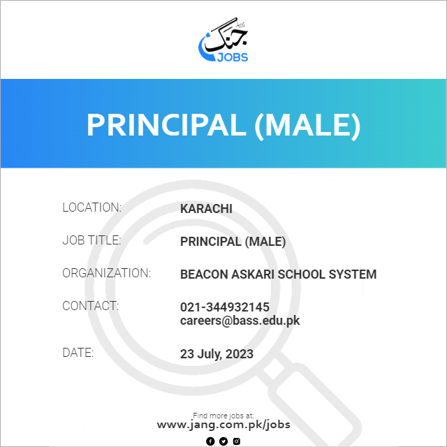 Principal (Male)