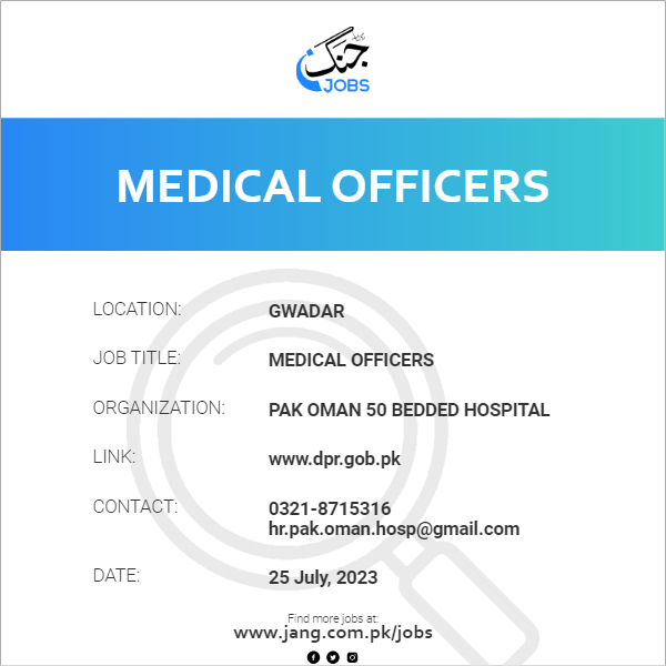Medical Officers