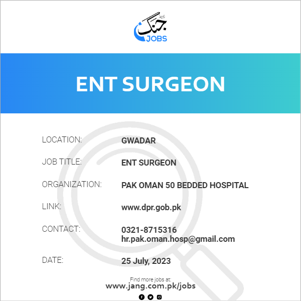 ENT Surgeon