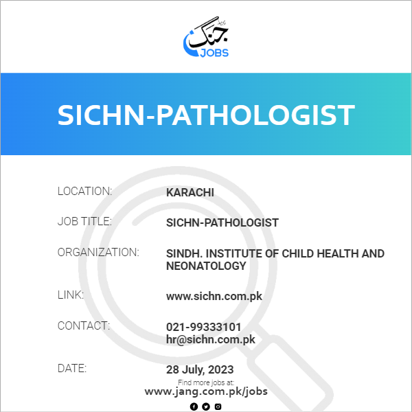 SICHN-Pathologist