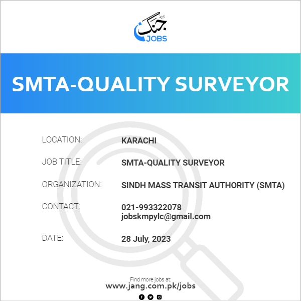 SMTA-Quality Surveyor