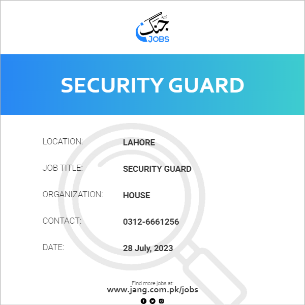 Security Guard