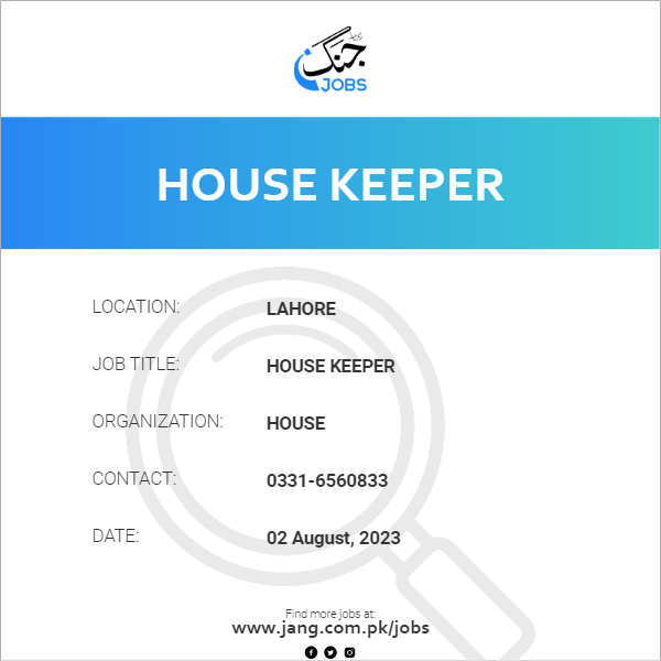 House Keeper