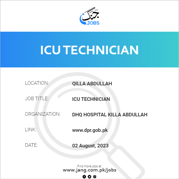 ICU Technician