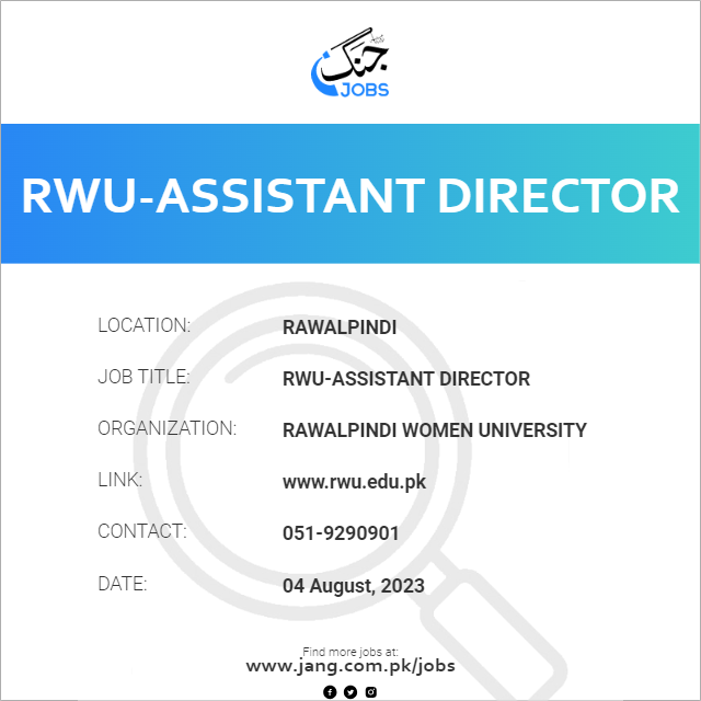 RWU-Assistant Director