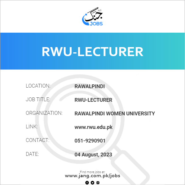 RWU-Lecturer