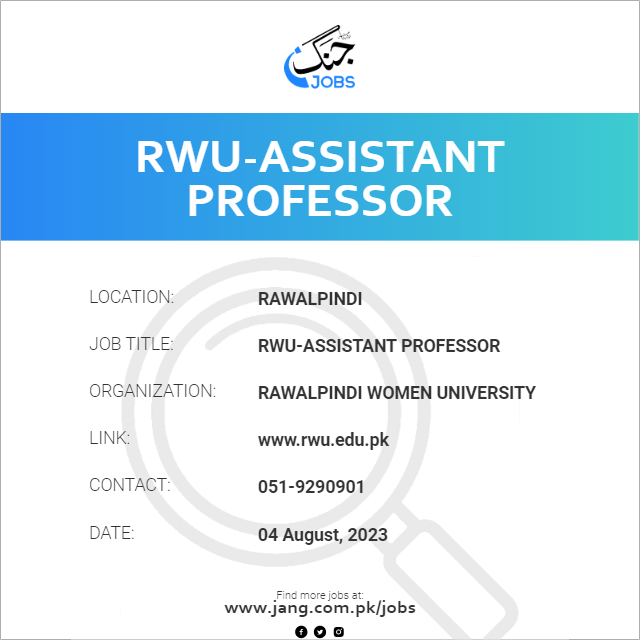 RWU-Assistant Professor