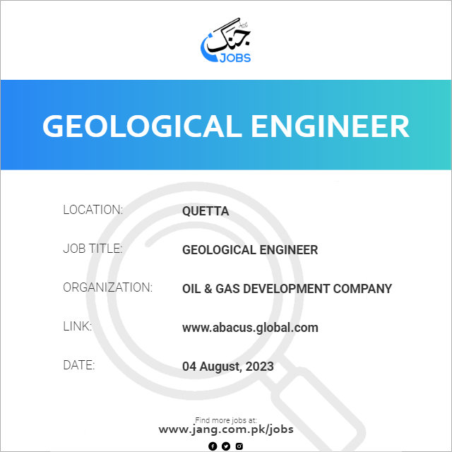 Geological Engineer