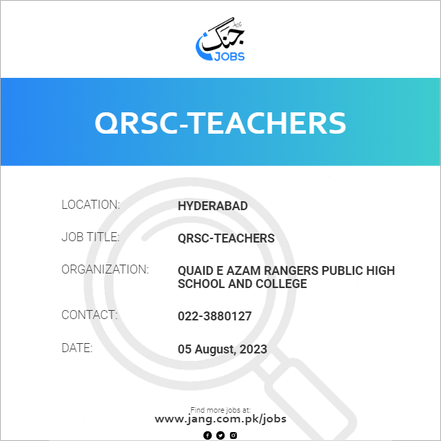 QRSC-Teachers