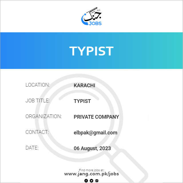 Typist