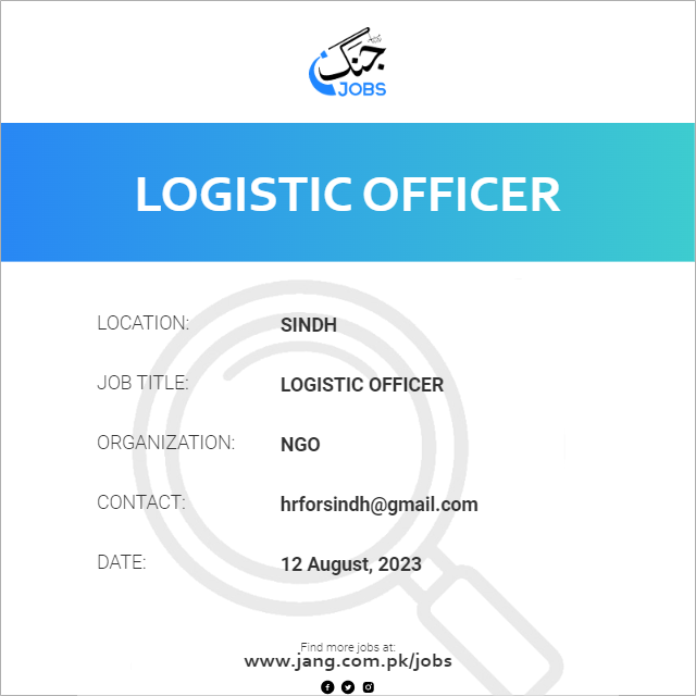 Logistic Officer