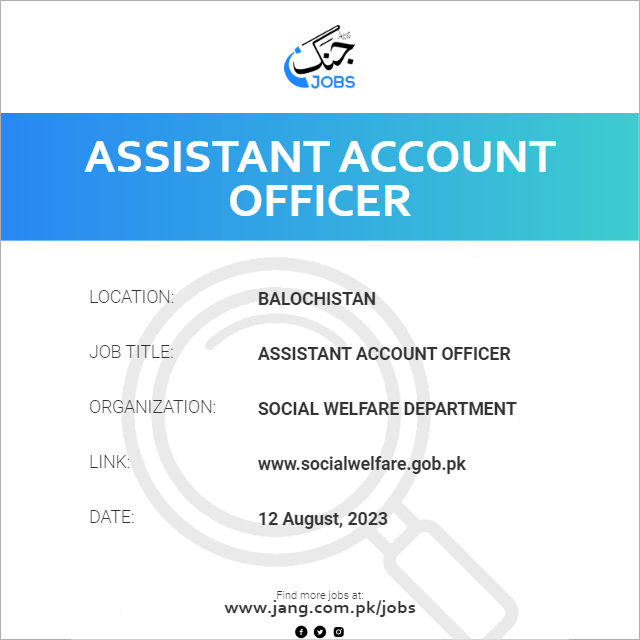 Assistant Account Officer
