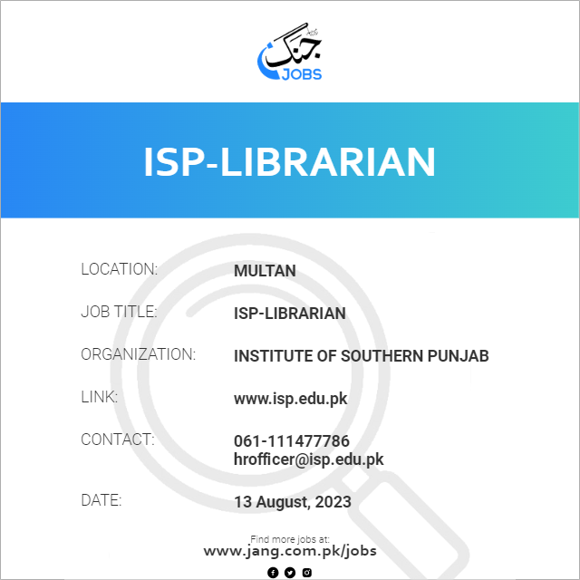 ISP-Librarian