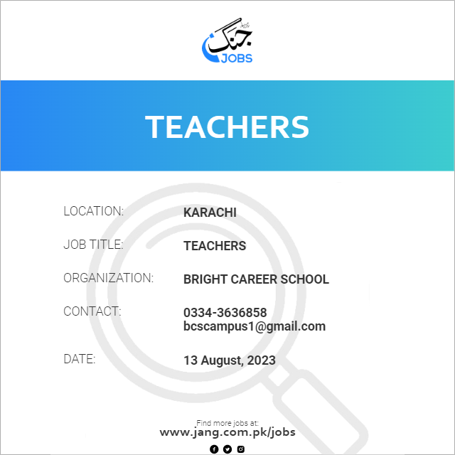 Teachers