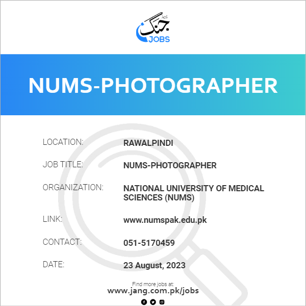 NUMS-Photographer