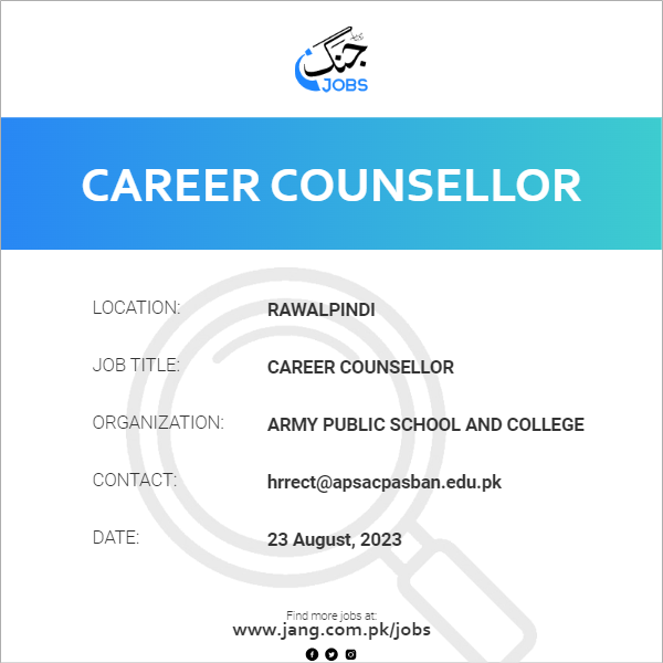 Career Counsellor