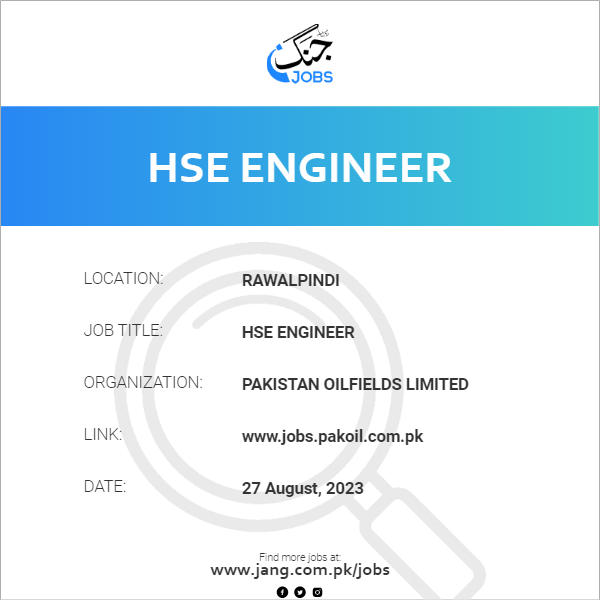HSE Engineer