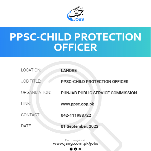 child-protection-officer-vacancy-mail