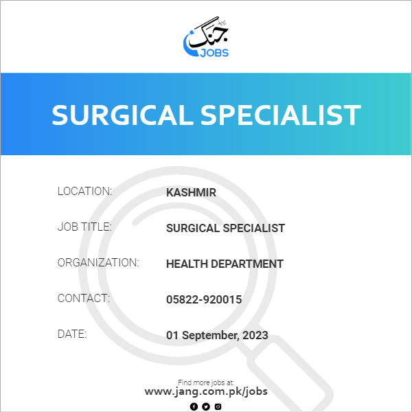 Surgical Specialist