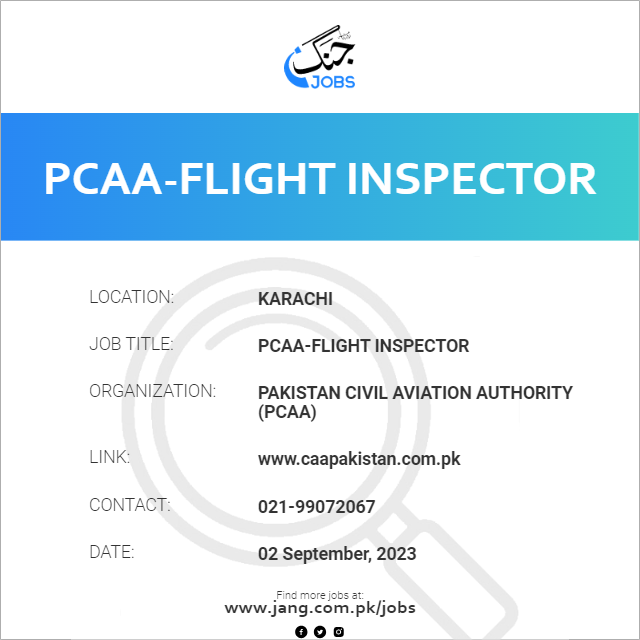 PCAA-Flight Inspector