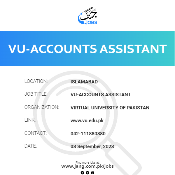 VU-Accounts Assistant