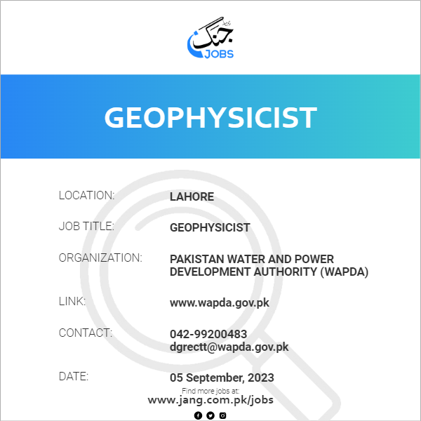 Geophysicist
