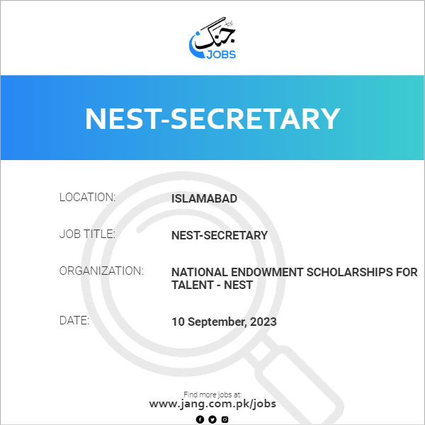 NEST-Secretary