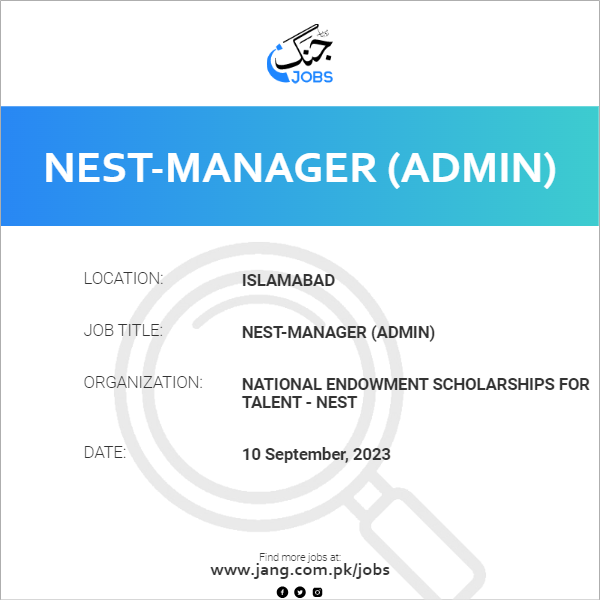 NEST-Manager (Admin)