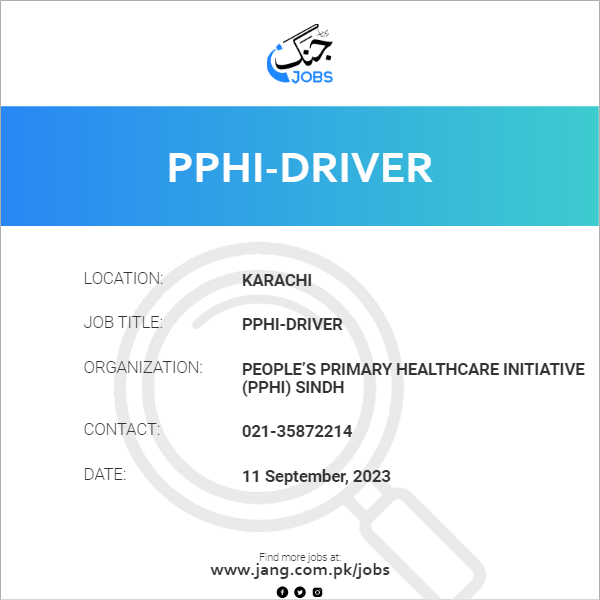 PPHI-Driver