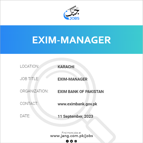 EXIM-Manager