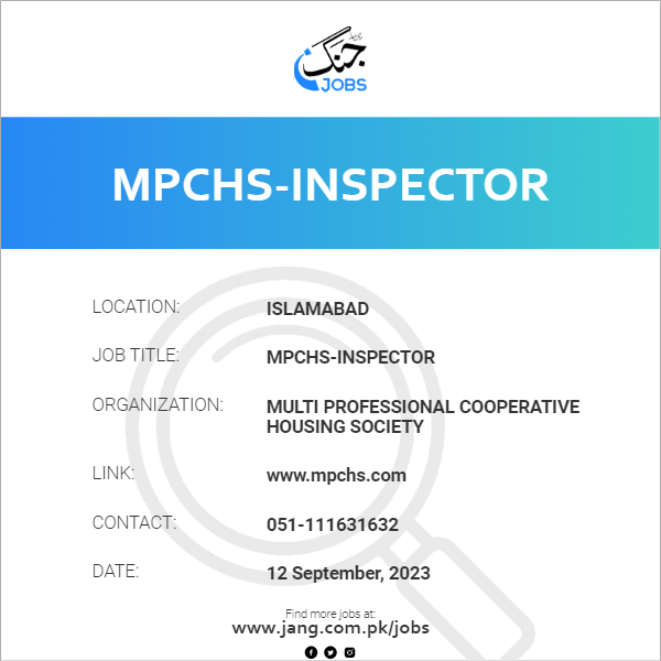MPCHS-Inspector