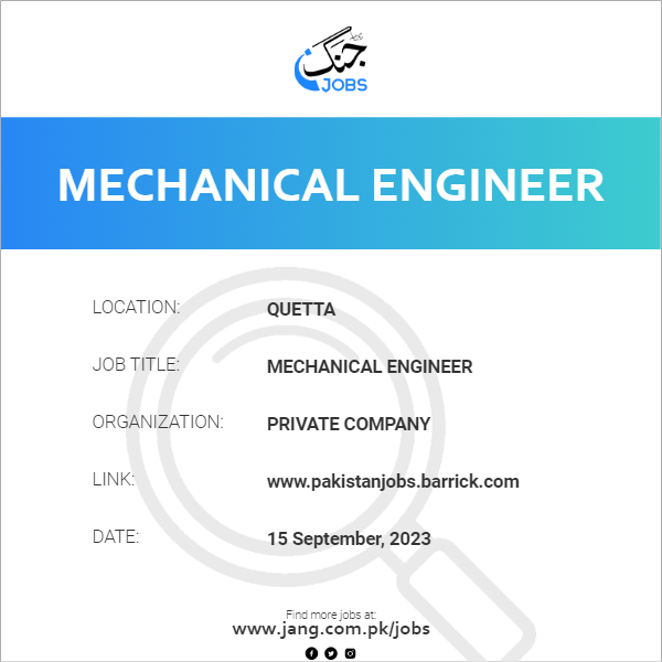 Mechanical Engineer