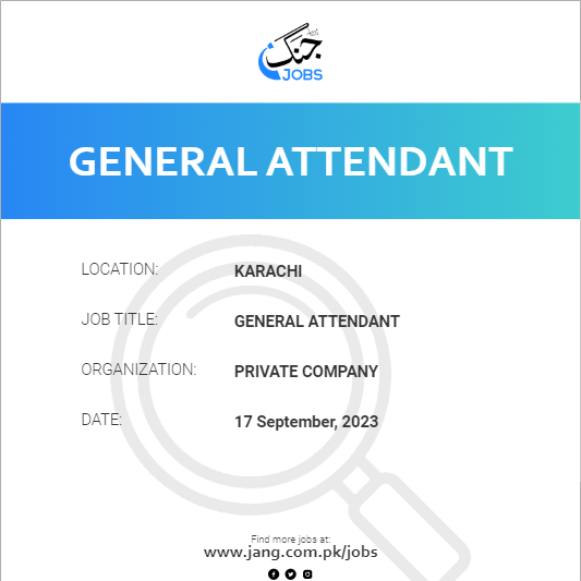 General Attendant