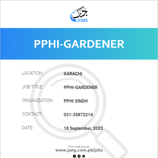 PPHI-Gardener
