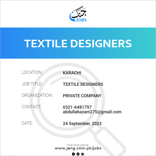 Textile Designers
