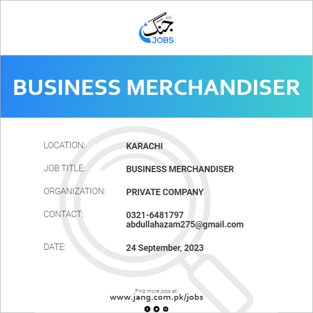 Business Merchandiser