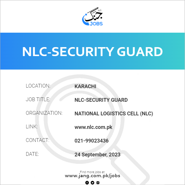 NLC-Security Guard